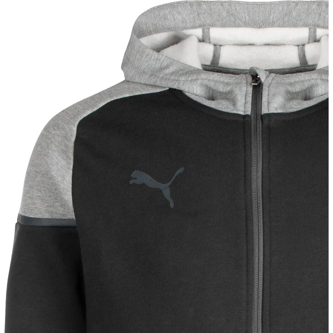Puma Teamcup Casuals Hooded Jkt Erkek Futbol Ceketi 65798703 Siyah