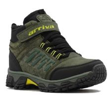 Erkek Çocuk Soğuga Dayanıklı Fermuarlı Kürklü Trekking Bot
