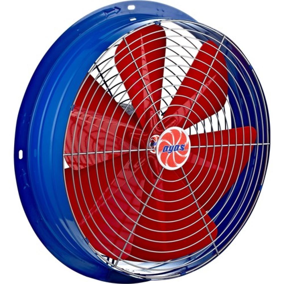 Ayas 40 cm çap YSA-400-4K-M 1400 D/D 220/230 volt Monofaze Yuvarlak Kasalı Sanayi Tipi Aspiratör