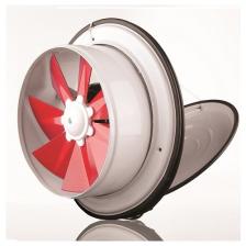 Dündar 25 cm K 25 1375 D/D 220 230 Volt Monofaze Kapaklı Pencere Tipi Aksiyal Fan Aspiratör
