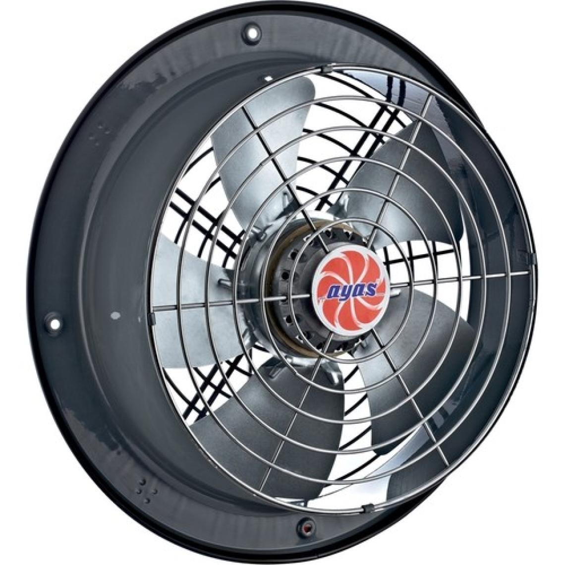Ayas 25 cm çap DRAF-250-2K-M 2650 D/D 220/230 volt Monofaze Aksiyel Fan
