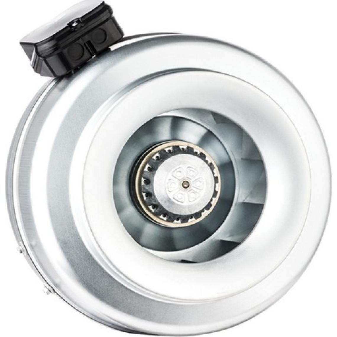 Bahçıvan 25 cm çapında BDTX 250-B 2650 D/D 220/230 volt Monofaze Yuvarlak Kanal Fanı Geriye Eğimli