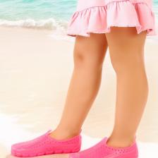 Kiko Kids Elin Günlük Deniz Havuz Kız Çocuk Plaj Ayakkabısı Pembe