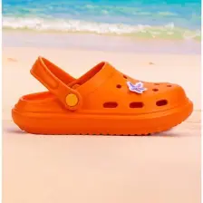 Kiko Kids Eva Plaj Havuz Okul Kreş Kız Çocuk Terlik Twg 755 Turuncu