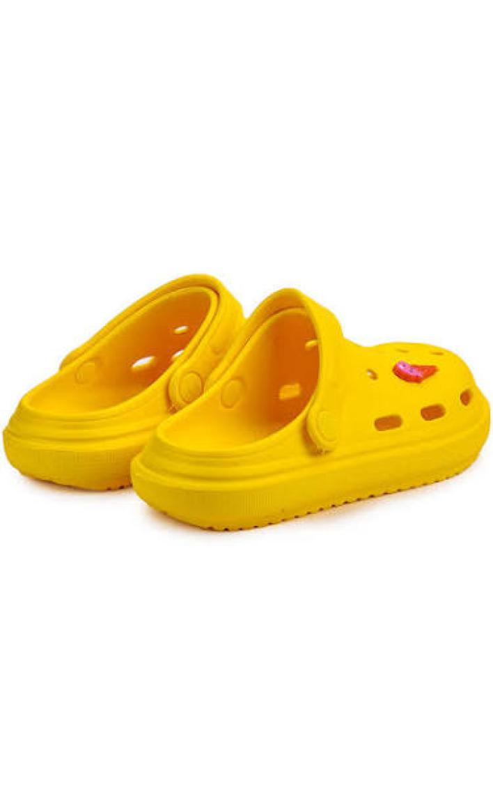 Kiko Kids Eva Plaj Havuz Okul Kreş Kız Çocuk Terlik Twg 755 Sarı