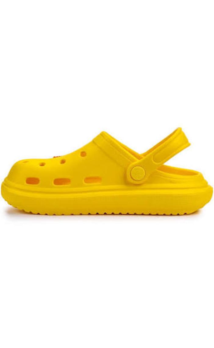 Kiko Kids Eva Plaj Havuz Okul Kreş Kız Çocuk Terlik Twg 755 Sarı