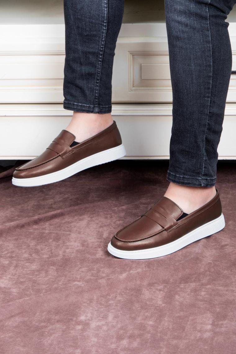 Ducavelli Trim  Deri Erkek Günlük Ayakkabı Loafer Ayakkabı