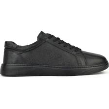 Ziya Erkek Deri Sneaker 133423Z95 Siyah