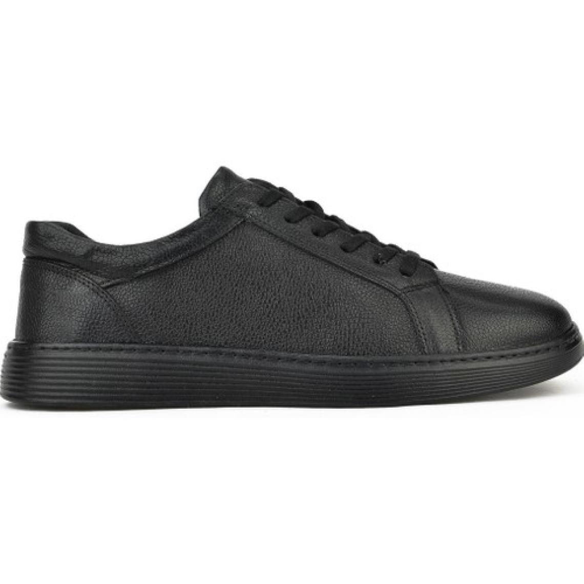Ziya Erkek Deri Sneaker 133423Z95 Siyah