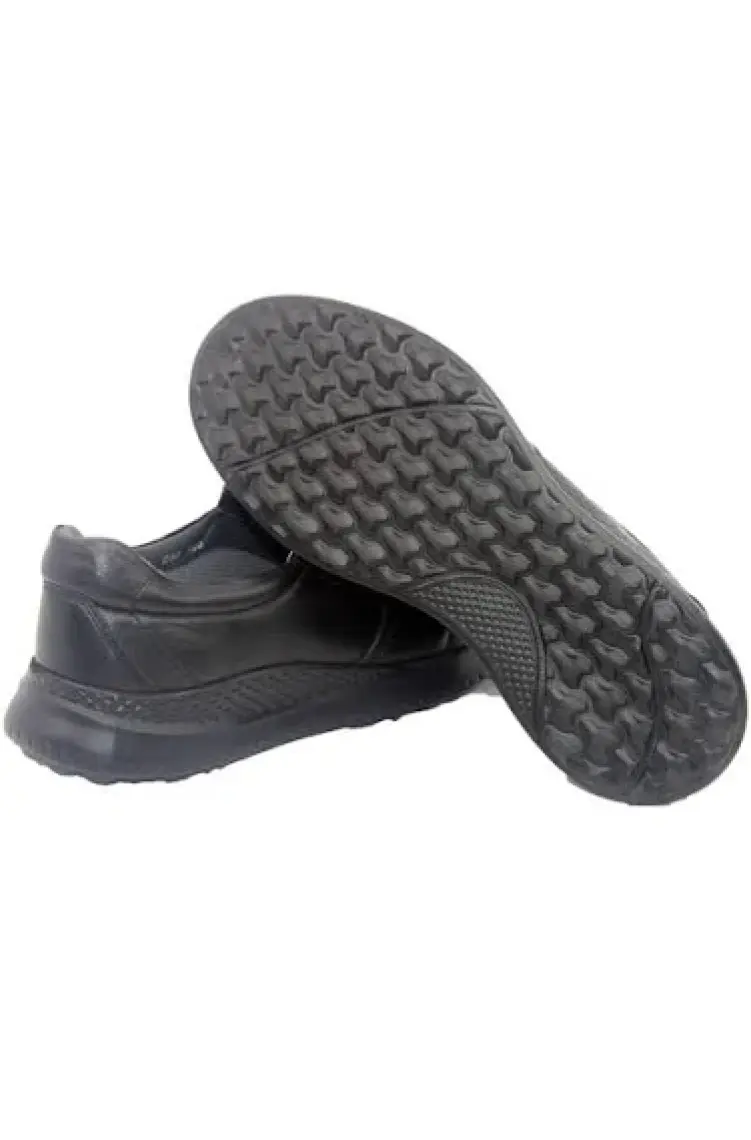 Forelli Hakiki Deri Memory Foam Comfort Erkek Ayakkabı FOR-NEXUS   SİYAH