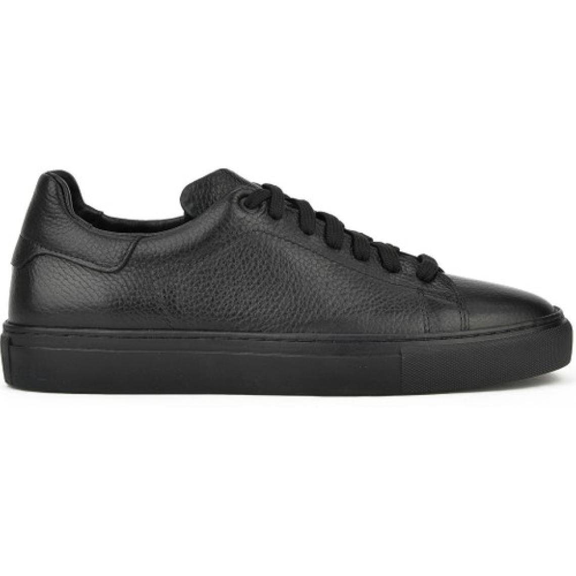 Ziya Erkek Deri Sneaker 1331026ZF7 Siyah