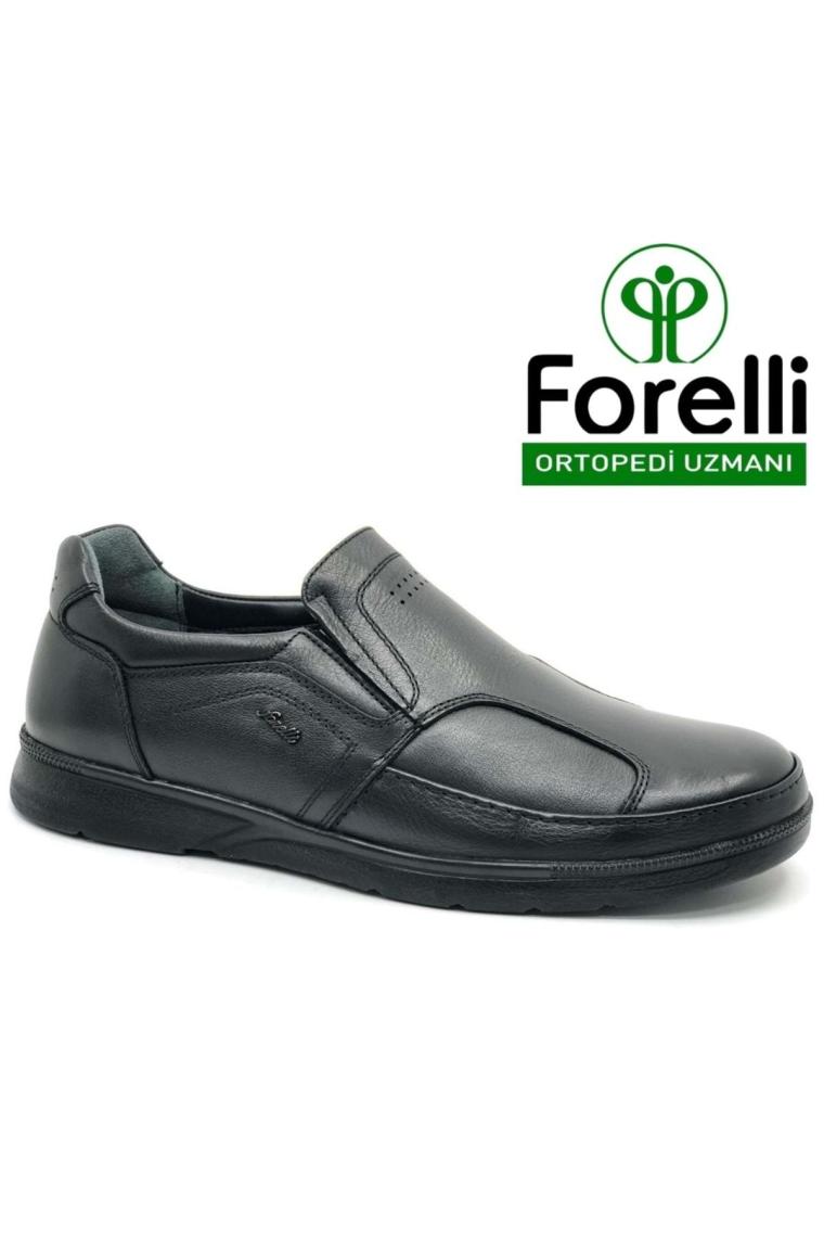 Forelli 32606 Erkek Memory Foam Comfort Ayakkabı Siyah