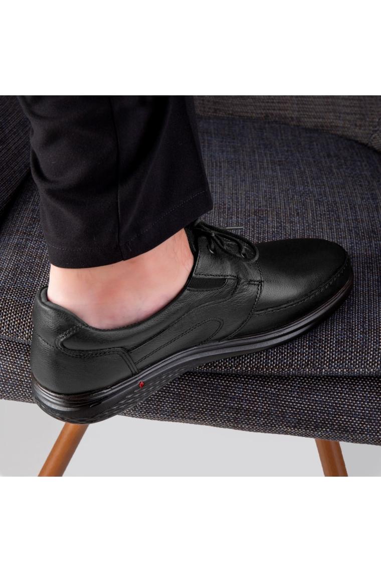 Ducavelli String Hakiki Deri Comfort Ortopedik Erkek Günlük Ayakkabı, Baba Ayakkabısı, Ortopedik Ayakkabı