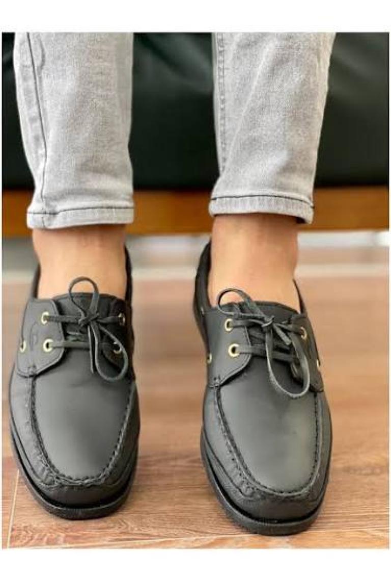 Muggo Dexter Garantili Hakiki Deri Erkek Günlük Klasik Casual Ayakkabı
