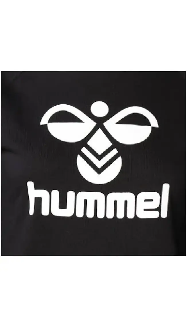 Hummel Billund Kadın Siyah Kapüşonlu Sweatshirt