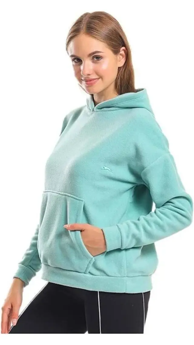 Slazenger SASSA IN Kadın Polar Yeşil