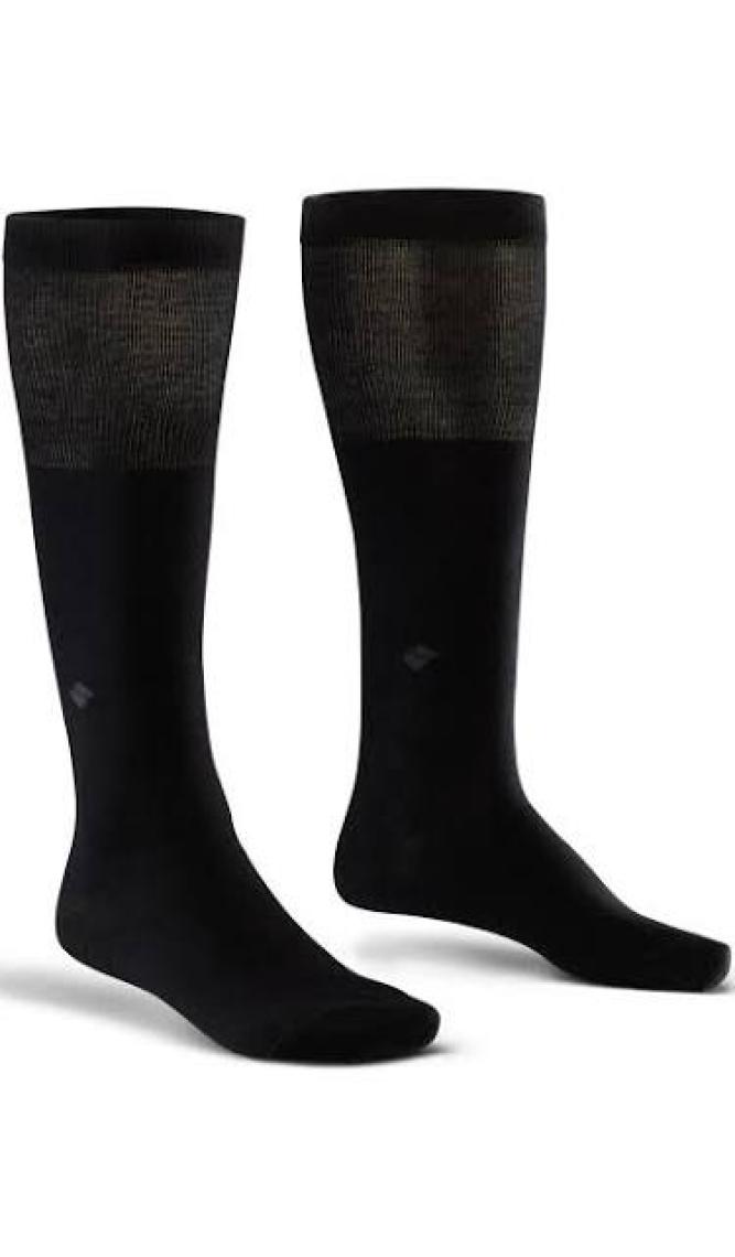 Bonny Silver  Dizaltı Erkek Siyah Gümüş Çorap