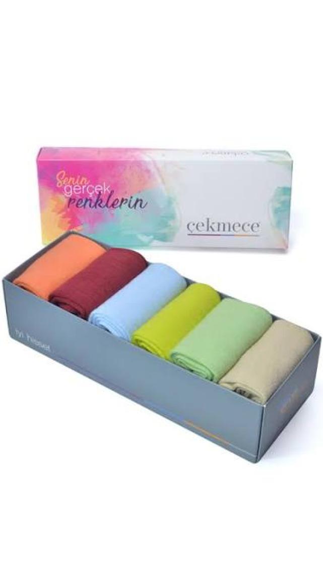 Cekmece 6'lı Senın Gercek Renklerın Soket