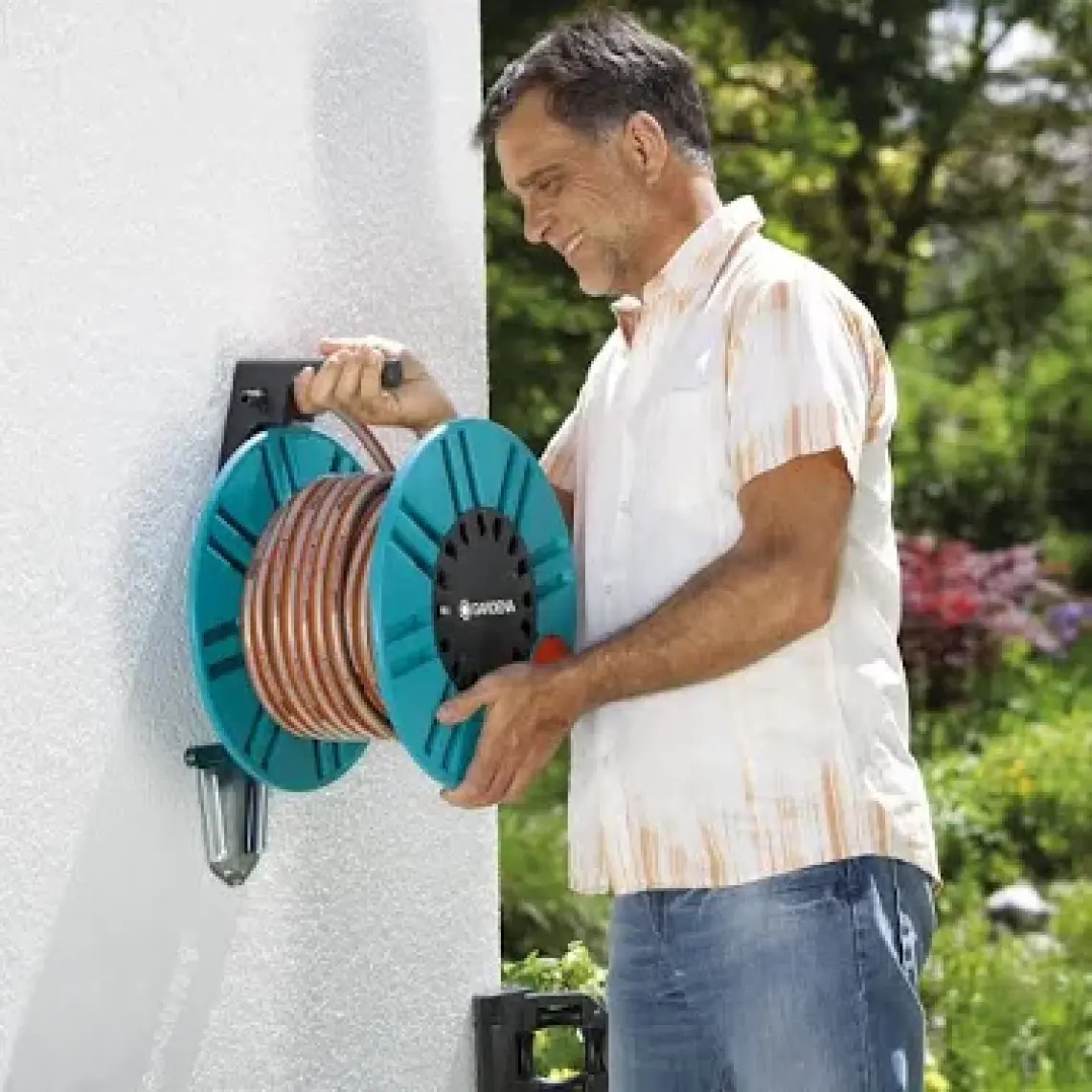 Gardena 2650-20 Classıc Duvara Monte Hortum Makarası