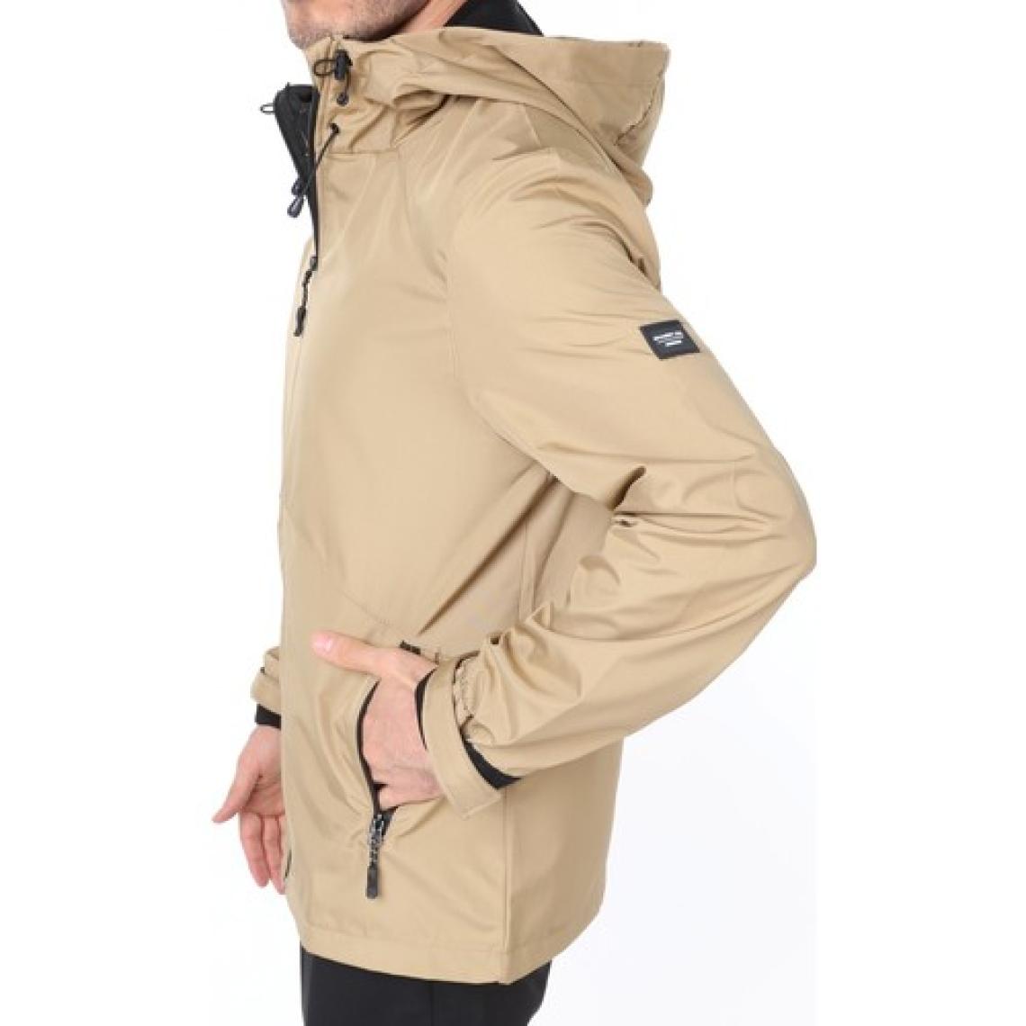 Ghassy Co. Erkek Rüzgarlık/Yağmurluk Outdoor Omuz Detaylı Mevsimlik Spor Ceket