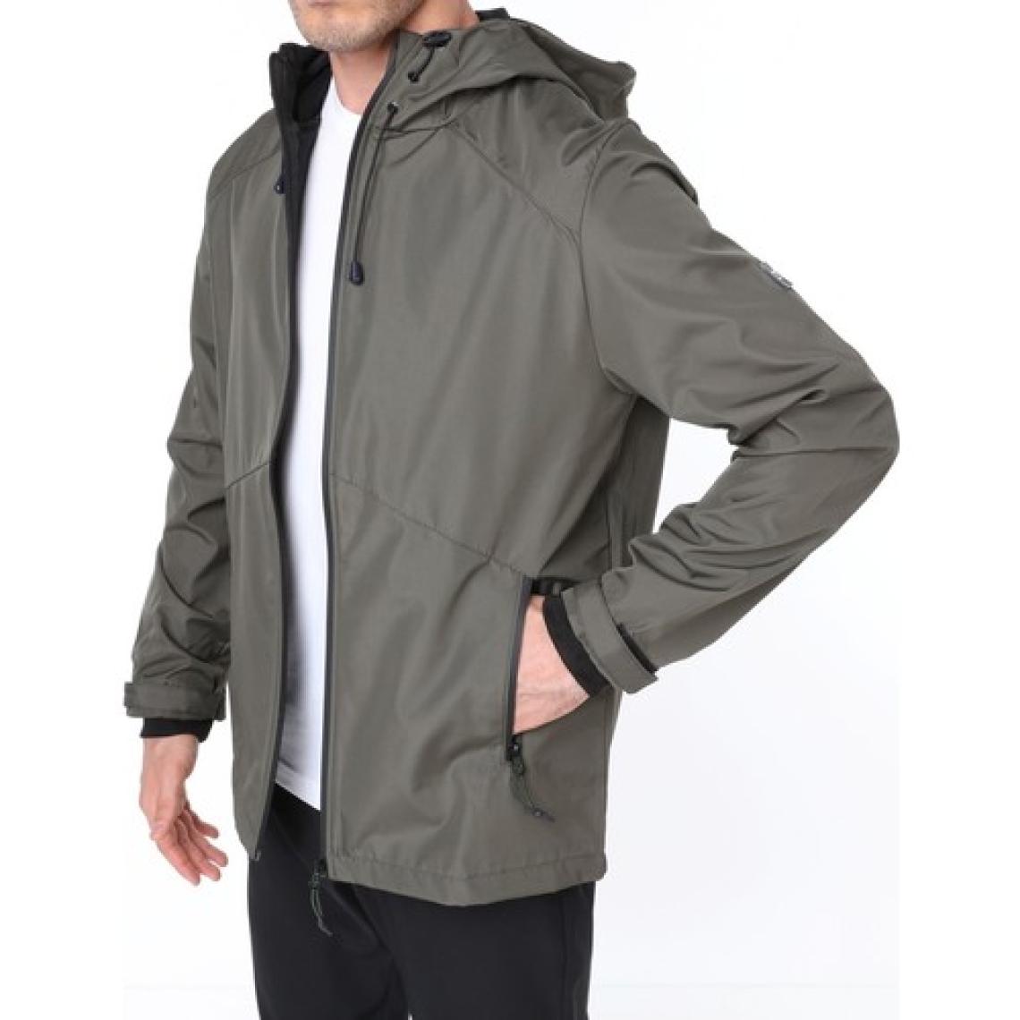 Ghassy Co. Erkek Rüzgarlık/Yağmurluk Outdoor Omuz Detaylı Mevsimlik Spor Ceket