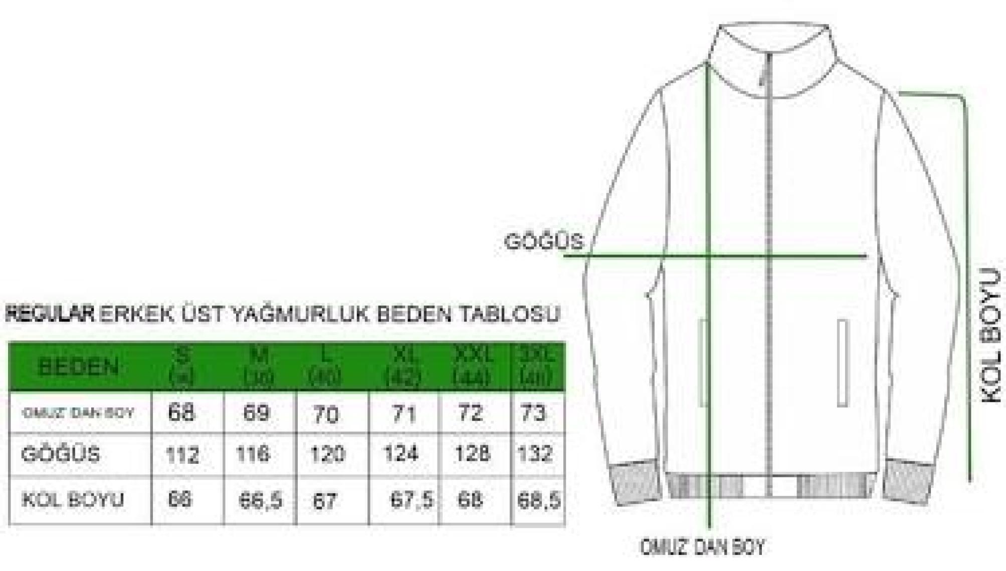 Escetic Lacivert Erkek Rüzgarlık Sabit Kapüşonlu Desenli Astarlı Su İtici Mevsimlik İnce Ceket 6571