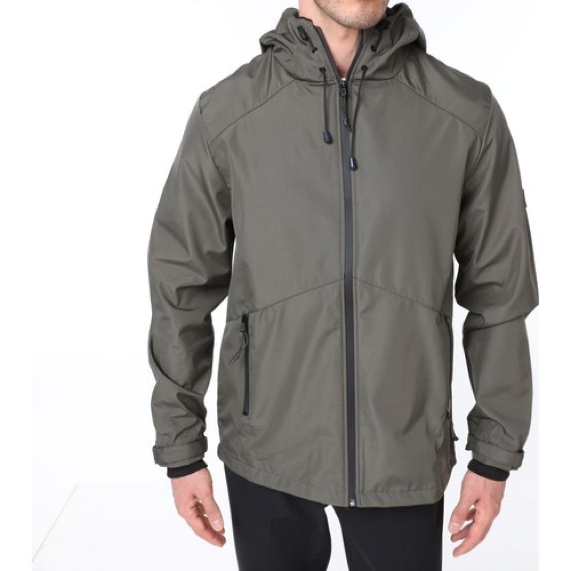 Ghassy Co. Erkek Rüzgarlık/Yağmurluk Outdoor Omuz Detaylı Mevsimlik Spor Ceket