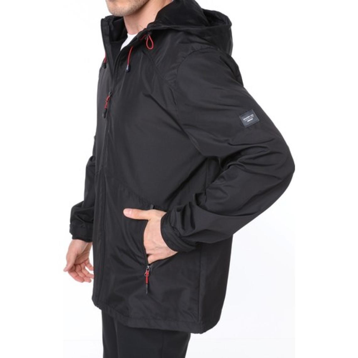 Ghassy Co. Erkek Rüzgarlık/Yağmurluk Outdoor Omuz Detaylı Mevsimlik Spor Ceket