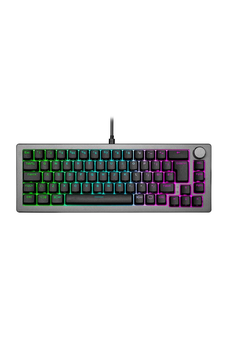 Cooler Master CK720 Siyah RGB Hot Swap %65 Kailh Box White Switch Mekanik Kablolu Gaming Klavye