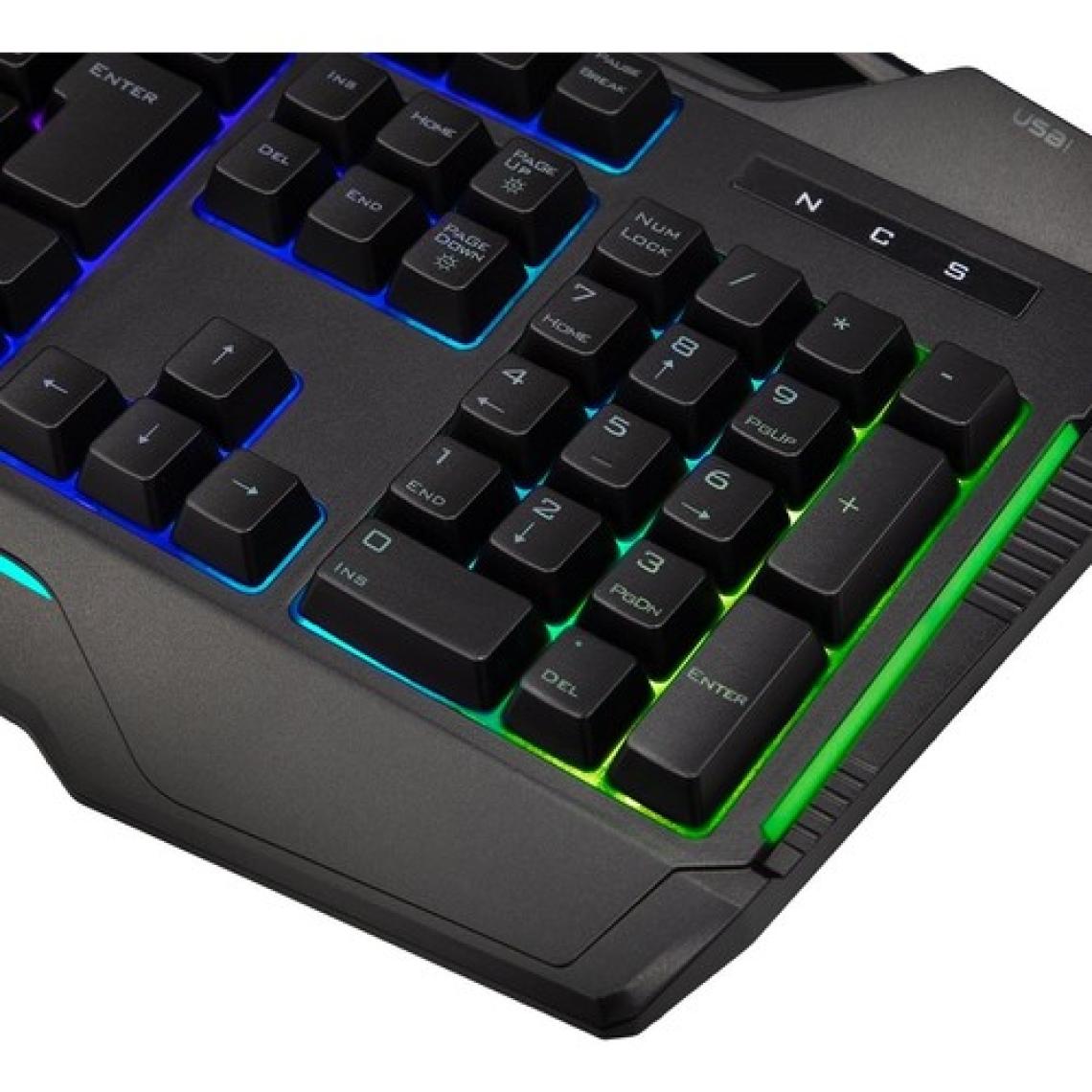Turbox Giantpeak Mekanik Hisli Rgb Işık Makrolu Sese Duyarlı Standart Q Gaming Oyuncu Klavyesi