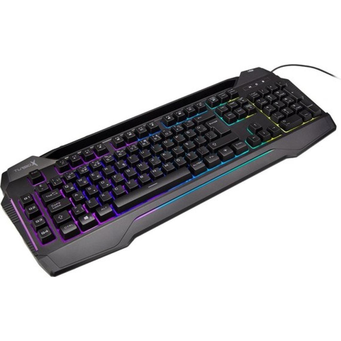 Turbox Giantpeak Mekanik Hisli Rgb Işık Makrolu Sese Duyarlı Standart Q Gaming Oyuncu Klavyesi