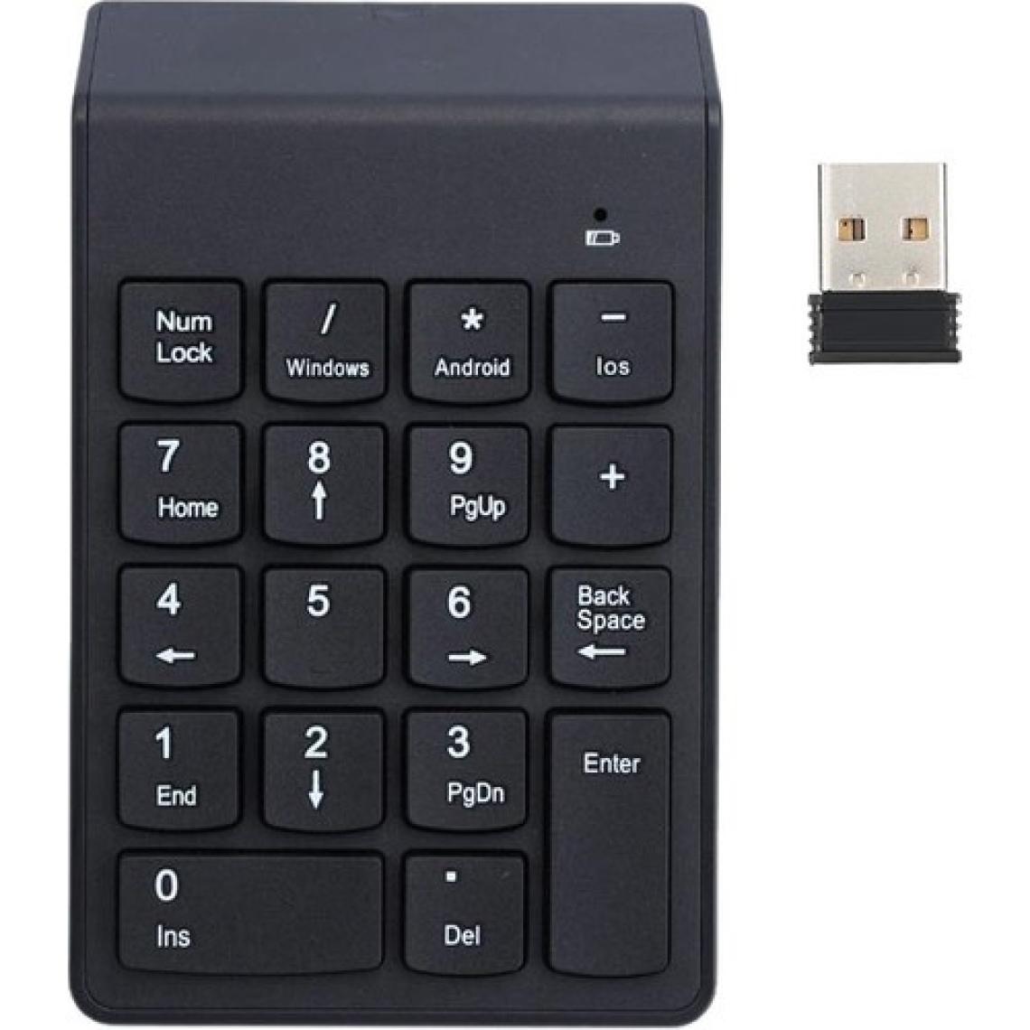 Apera Tr-59 Süper Ince Kablosuz Keypad Klavye Numlock Numped