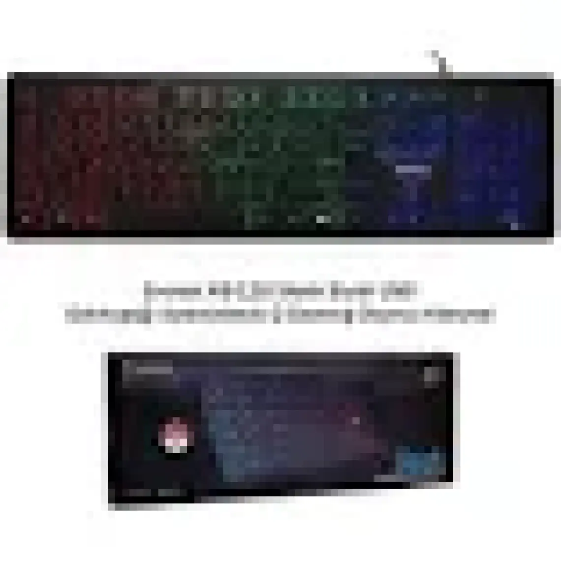 Everest KB-120 Sleek Siyah USB Gökkuşağı Aydınlatmalı Q Gaming Oyuncu Klavyesi