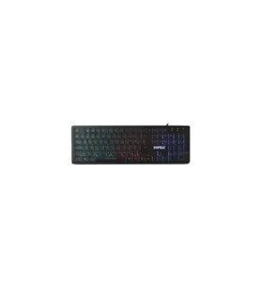 Everest KB-120 Sleek Siyah USB Gökkuşağı Aydınlatmalı Q Gaming Oyuncu Klavyesi