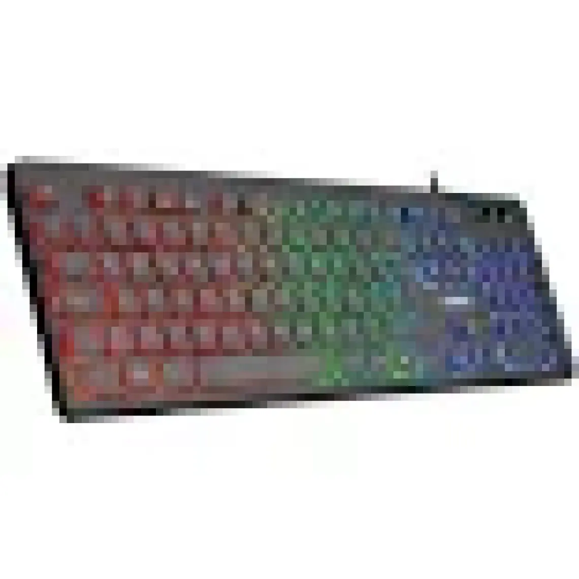 Everest KB-120 Sleek Siyah USB Gökkuşağı Aydınlatmalı Q Gaming Oyuncu Klavyesi