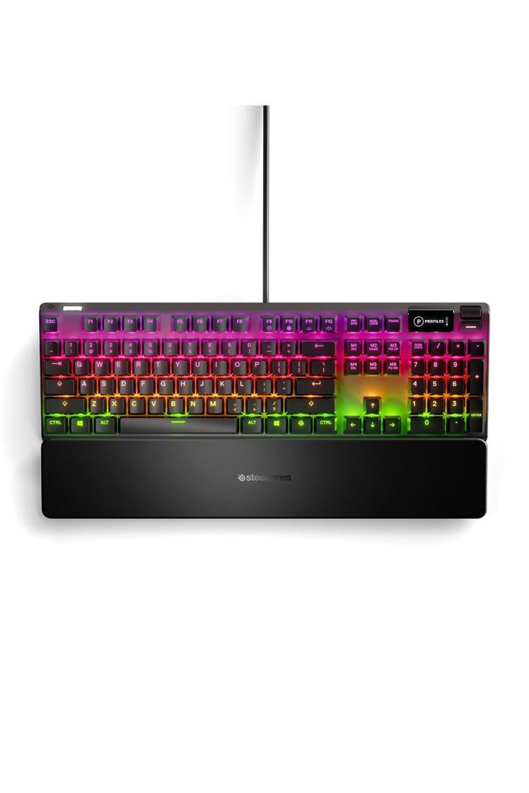 SteelSeries Apex 7 Türkçe RGB Red Switch Mekanik Oyuncu Klavye