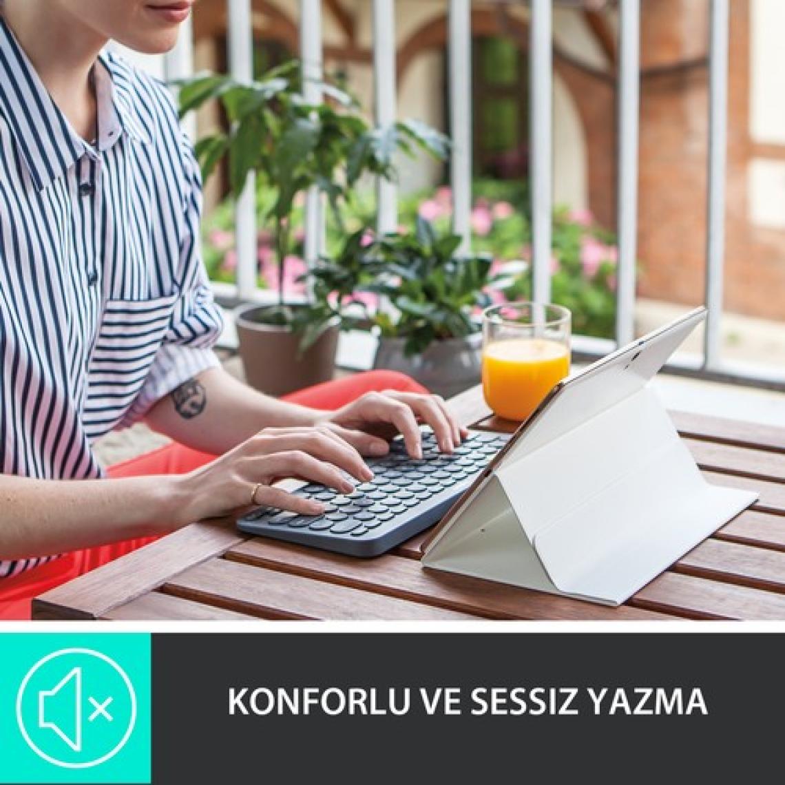 Logitech K380 Siyah Kablosuz Klavye