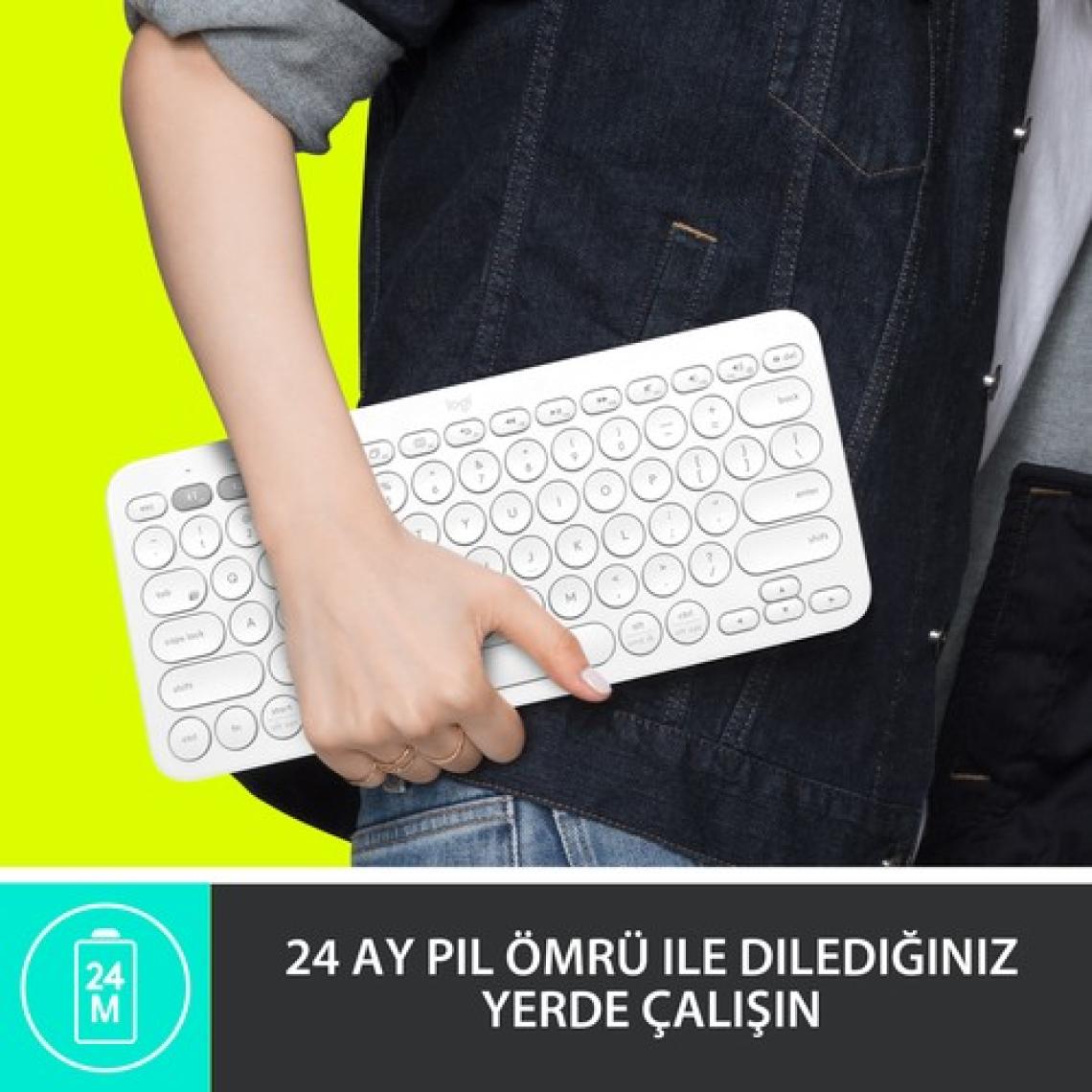 Logitech K380 Siyah Kablosuz Klavye
