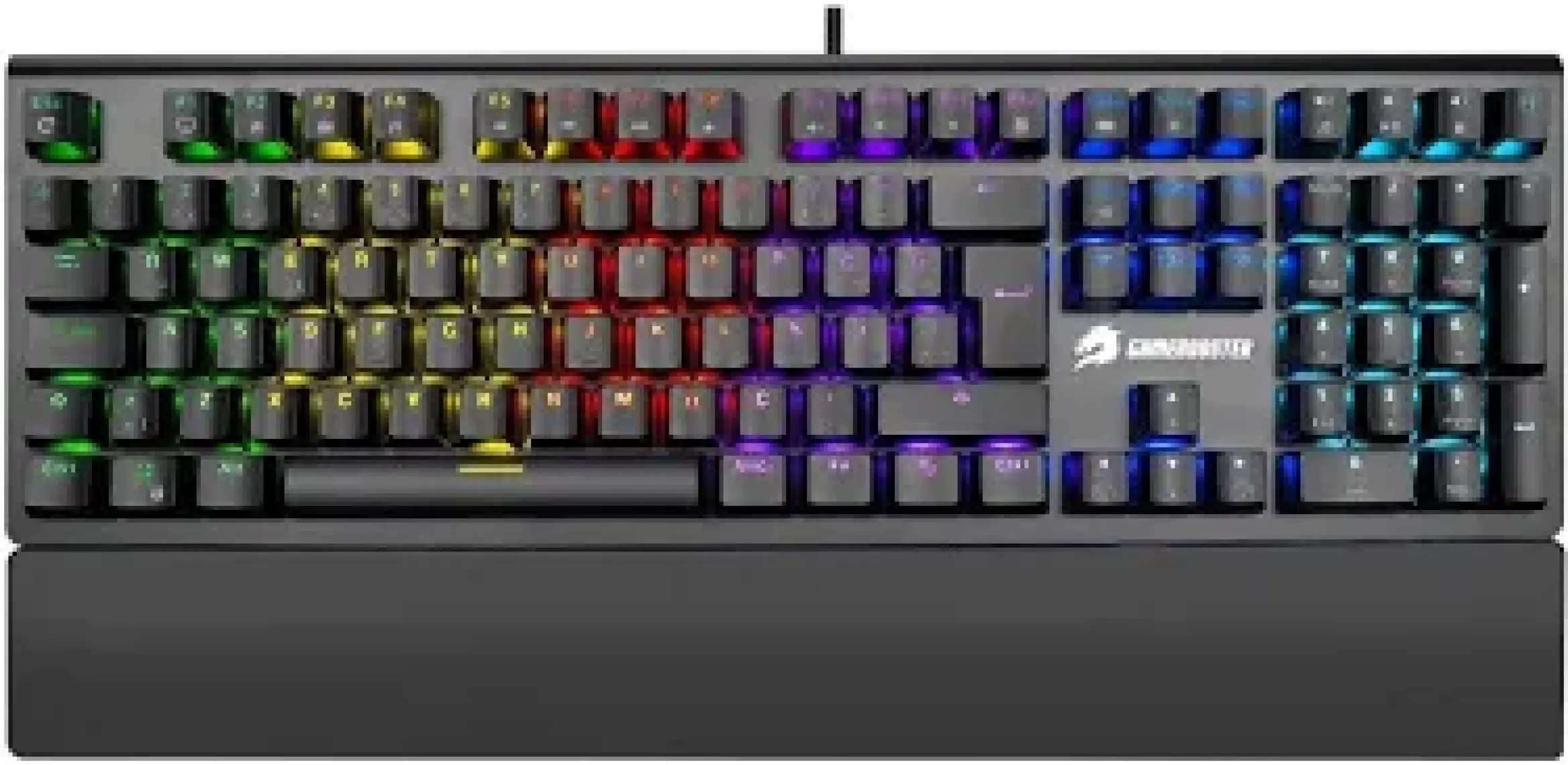 GameBooster G908 Bolt Rainbow Red Switch Mekanik Gaming Klavye