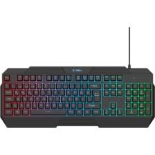 Claw's Thunderstrike Rgb Işıklandırma - 1000Hz Polling Rate - Örgü Kablolu Membran Oyuncu Klavyesi
