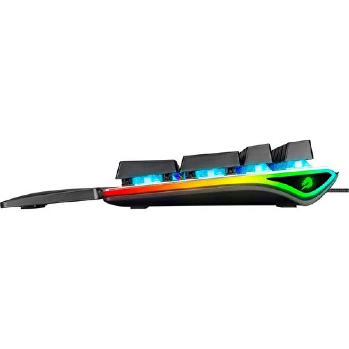 GameBooster G908 Bolt Rainbow Aydınlatmalı Blue Switch Mekanik Bileklikli Oyun Klavyesi