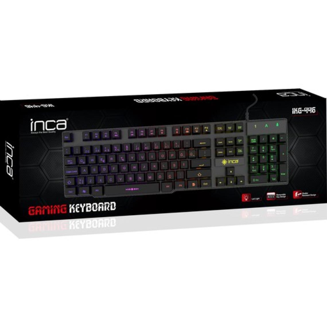 Inca IKG-446 Rainbow Efect Mekanik Hisli Gamer Klavye