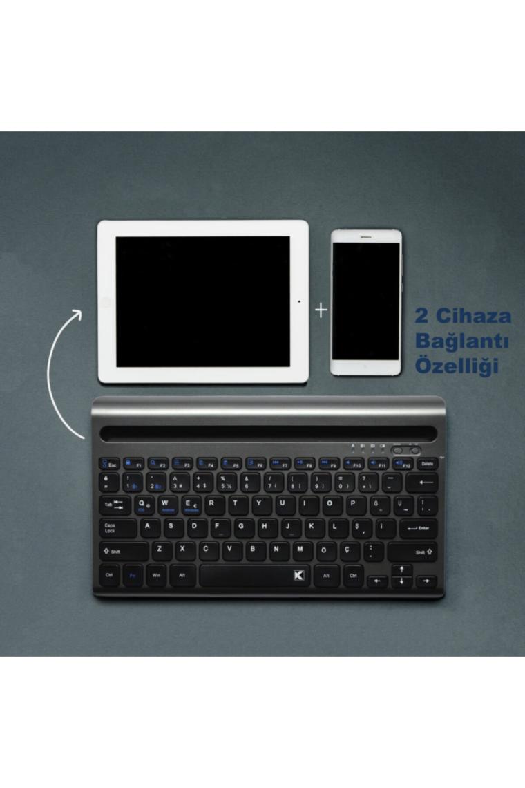 Kgt 8400 Kablosuz Bluetooth Türkçe Klavye