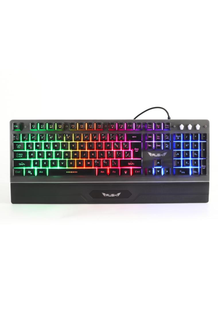 Rk601 Rainbow Aydınlatmalı Mekanik Hisli Gaming Oyuncu Klavyesi