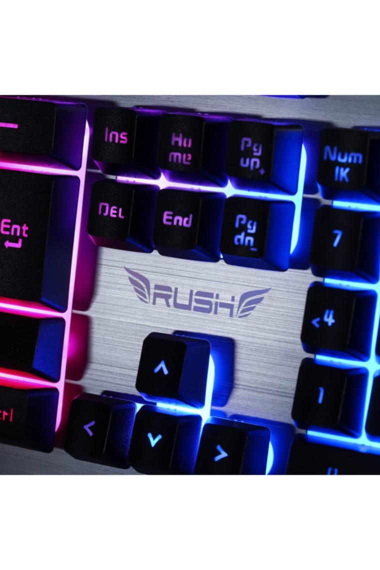 Rk601 Rainbow Aydınlatmalı Mekanik Hisli Gaming Oyuncu Klavyesi