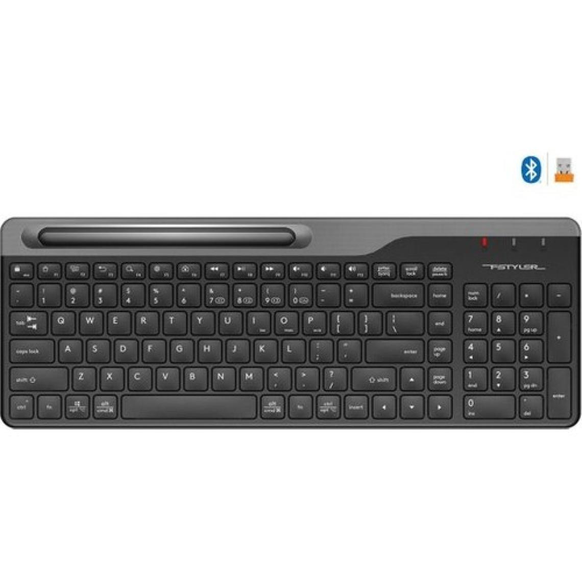 A4 Tech FBK25 Siyah Bluetooth ve Wireless Klavye