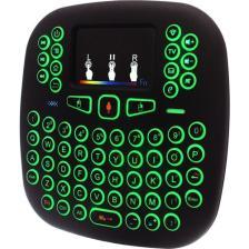 Teknomila Işıklı Kablosuz Mini Klavye Smarttv Televizyon Ps3 Dokunmatik Mouse