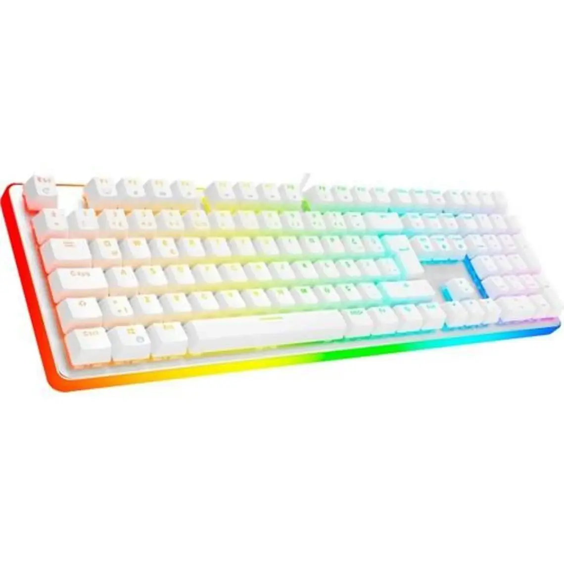 Gamebooster G918 Fire Storm RGB Blue Switch Beyaz Mekanik Gaming Klavye