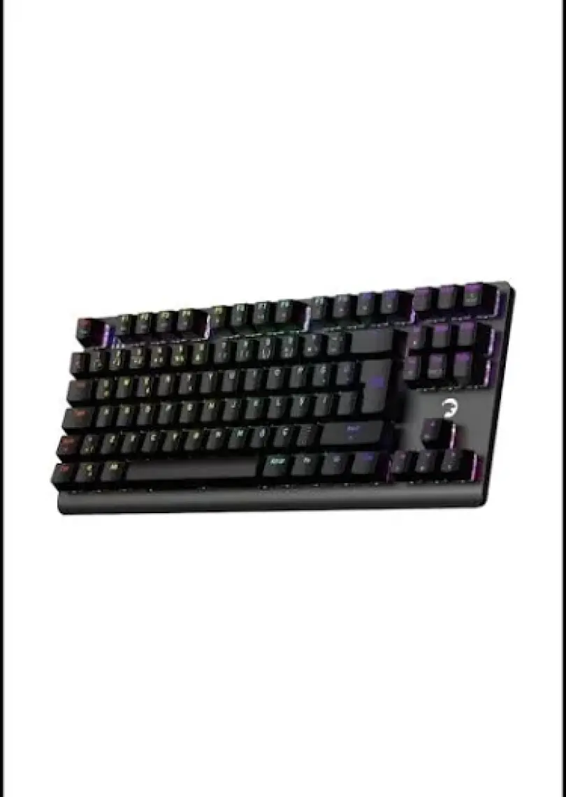 GamePower Eva 7 60M Mekanik Kablolu, 2.4Ghz, Bluetooth 3 Mod Blue Switch Türkçe Q 88 Tuş USB RGB Gaming Klavye - 3 Yıl Garantili
