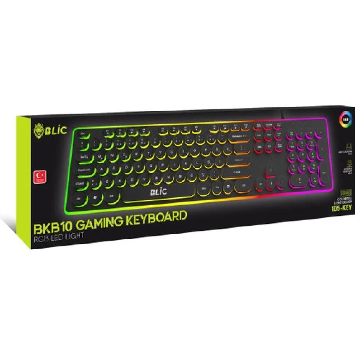 Blic Bkb8 Rgb Gaming Kablolu Klavye